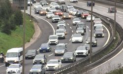 Ramazan Bayramı'nın son gününde TEM’in Kocaeli geçişinde yoğunluk