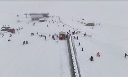 Davraz Kayak Merkezi bayramda yaklaşık 10 bin ziyaretçi ağırladı