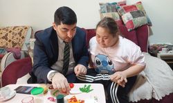 Etimesgut’ta anlamlı ziyaret: Down Sendromlu bireyler unutulmadı