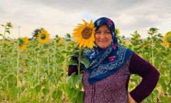 Yangında ölen kadın toprağa verildi, eşinin tedavisi sürüyor