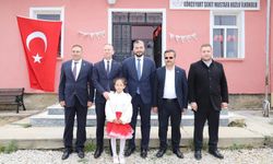 1 öğretmen 1 öğrencili okulda 23 Nisan kutlaması