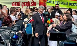 Muğlalılar Akbelen için AYM’nin önündeydi