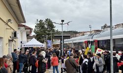 Turistik Tuz Ekspresi 2026 sezonunun ilk seferinde Çankırı'ya geldi