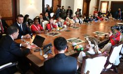 Ankara Valisi Şahin, 23 Nisan kapsamında misafir ülke çocuklarını kabul etti