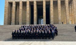 Anayasa Mahkemesi heyeti, Anıtkabir'i ziyaret etti