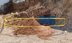 Hatay'da belediyenin kazısında insan kemikleri bulundu