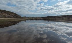 Başkentte kuruma riski bulunan Kızılca Göleti yeniden suya kavuşturuldu