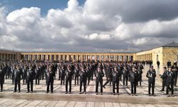 Emniyet teşkilatından Anıtkabir'e ziyaret