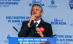 Özgür Özel, Şişli Kuştepe Spor Tesisi ve Zemin Altı Otoparkı Açılış Töreni'ne katıldı