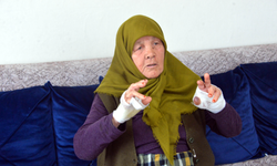 85 yaşındaki komşu kadını bıçakla yaralayıp bileziklerini gasbetti