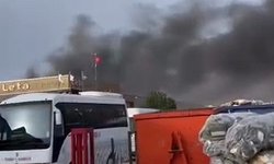 Mobilya fabrikasında çıkan yangın söndürüldü