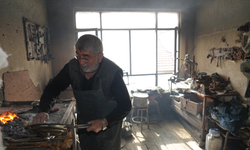 Çubuk'un 55 yıllık kalaycısı mesleğini özveriyle sürdürüyor