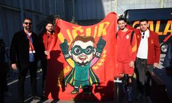 Galatasaray’a İzmir’de coşkulu karşılama
