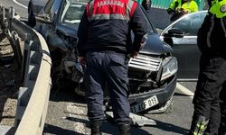 Polisin ‘dur’ ihtarına uymadı, kaza yapınca yakalandı