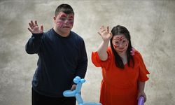 Düzce'de otizmli çocuklar, farkındalık günü etkinliklerinde eğlendi