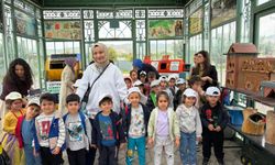 Kreş öğrencileri Eko-Çiftlik’te geri dönüşümü öğrendi