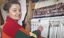 Ankara'nın tek ipek halıcısı