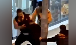 Pendik'te sokaktaki grubun tek kişiye saldırısı