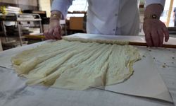 Çubuk'ta baklavacılar bayram mesaisinde