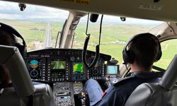 Ankara'da bayram öncesi helikopter destekli trafik denetimi