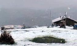 Ankara'da yüksek kesimlere kar yağdı
