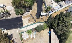 Bodrum’da isale hattı patladı, tonlarca su boşa aktı