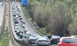 Bolu'da bayram dönüşü yoğunluğu başladı