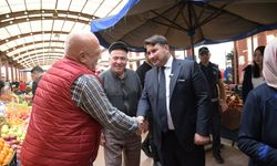 Başkan Çırpanoğlu ve milletvekili Beker sahada