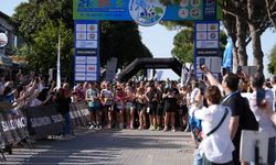 Çeşme Yarı Maratonu’nda ödüller sahiplerini buldu