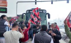 Süper Lig'e yükselen Çorum FK, kentte coşkuyla karşılandı