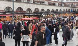 Eminönü'nde bayram yoğunluğu