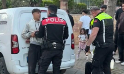 Kaçan motosiklet sürücüsü, kazadan sonra polise sarılıp ağladı