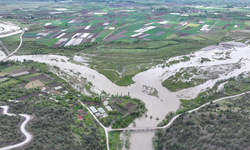 Tokat’ta Yeşilırmak ve Kelkit Çayı'nın birleştiği noktada su seviyesi 6 metre yükseldi