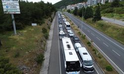 Muğla'ya tatilci akını; kilometrelerce araç kuyruğu oluştu