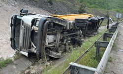 Samsun’da iki TIR çarpıştı: 2 yaralı