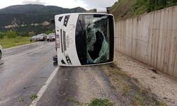 Tokat’ta midibüs ile itfaiye aracı çarpıştı: 4 yaralı