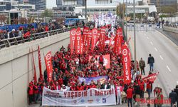 İşçiler 1 Mayıs’ı Tandoğan Meydanı'nda kutladı