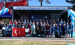 AYBÜ Çubuk Yerleşkesi'nde mezuniyet töreni düzenlendi