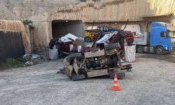 Nevşehir'de forkliftin altında kalan sürücü hayatını kaybetti
