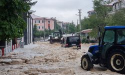 Afyon’da dolu yağışı; yollar kapandı, bahçeler zarar gördü