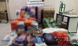 Ankara'da 3 ton sahte deterjan ele geçildi