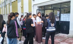 Ankara'da öğrencilerin LGS heyecanı