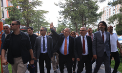 Ümit Özdağ, Kayseri'de ziyaretlerde bulundu