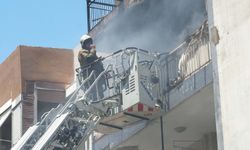 İzmir'de 7 katlı binada korkutan yangın; 6 kişi dumandan etkilendi