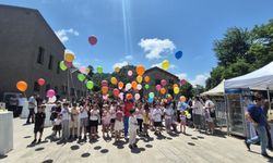 Lösemiyi yenen Ediz Asil için gökyüzüne balonlar bırakıldı