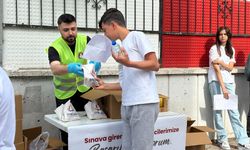 Sincan Belediyesi’nden LGS öncesi simit ve meyve suyu ikramı