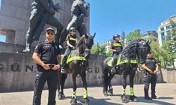 NATO Zirvesi öncesi Ankara'da atlı polislerden devriye