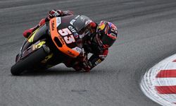 Milli motosikletçi Deniz Öncü, Moto2 Hollanda yarışını tamamlayamadı