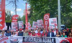 DİSK'ten TÜİK önünde eylem