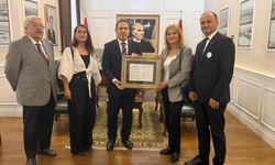 Çiğdemim Derneği ve mahalle muhtarlığından Çankaya Kaymakamı’na ziyaret
